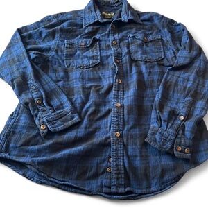 Eddie Bauer Blue Flannel